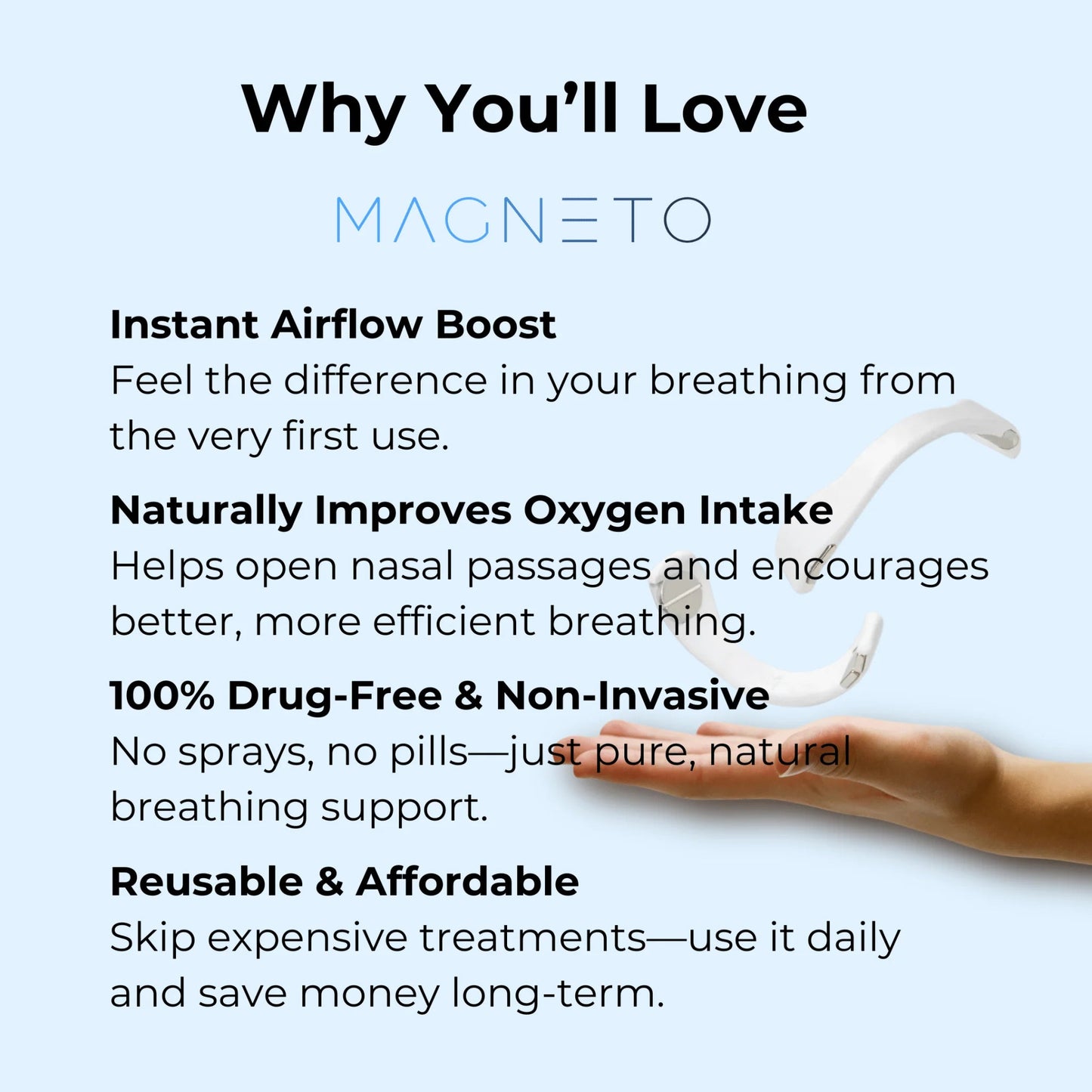 Breathe 80 % More at Night – 50 % OFF Today - Magneto