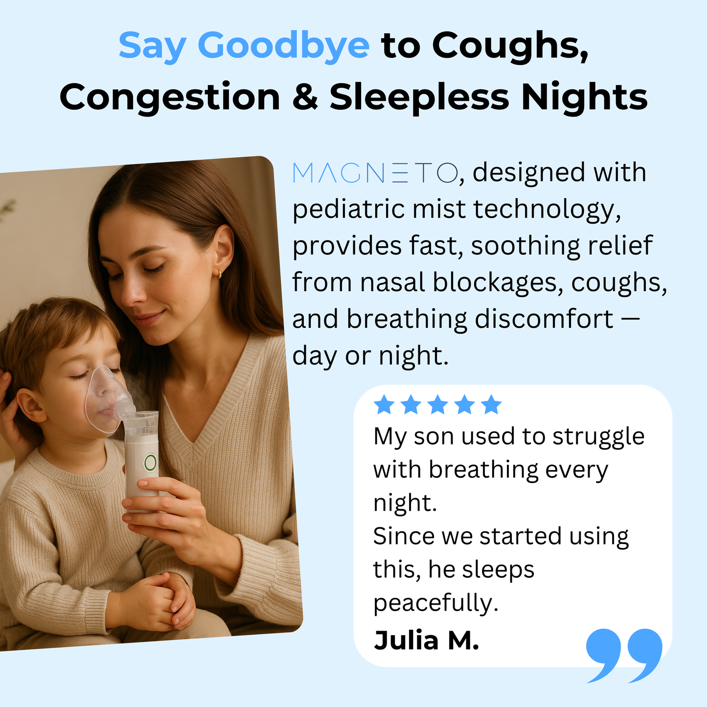 Magneto Mist™ | Portable Nebulizer (50% OFF)