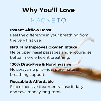 Breathe 80 % More at Night – 50 % OFF Today - Magneto