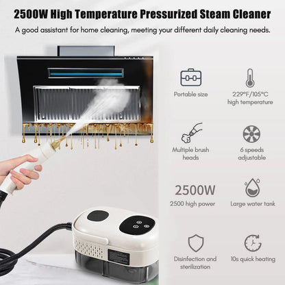 Magneto 2500W High-Pressure Steam Cleaner - Magneto