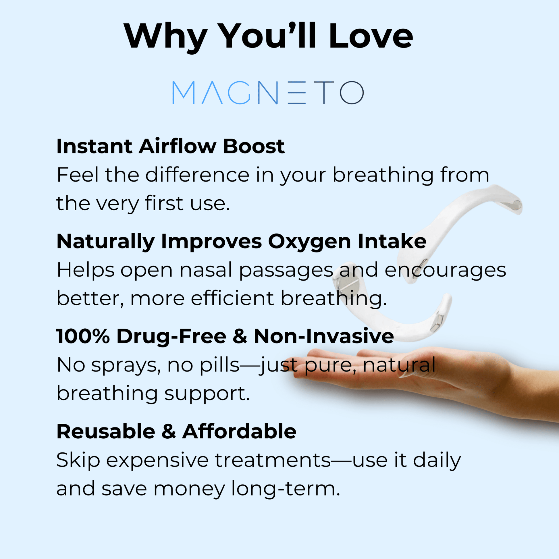 Magneto™ Nasal Strips (35% OFF) - Magneto